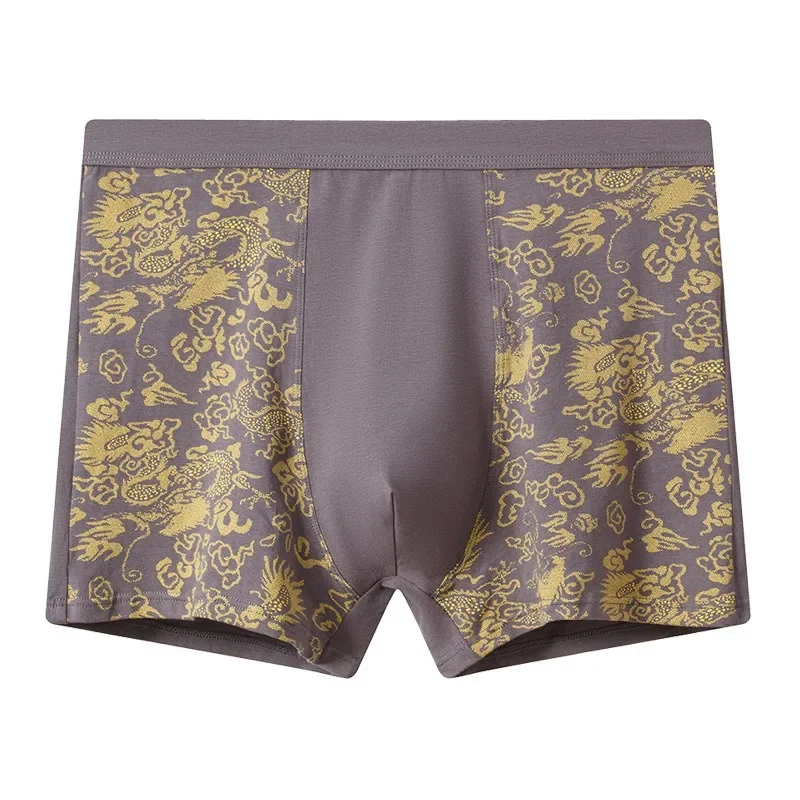 Pure Cotton Boxers Men Plus Si - Boxer Shorts Modal บทวิจารณ์และราคา