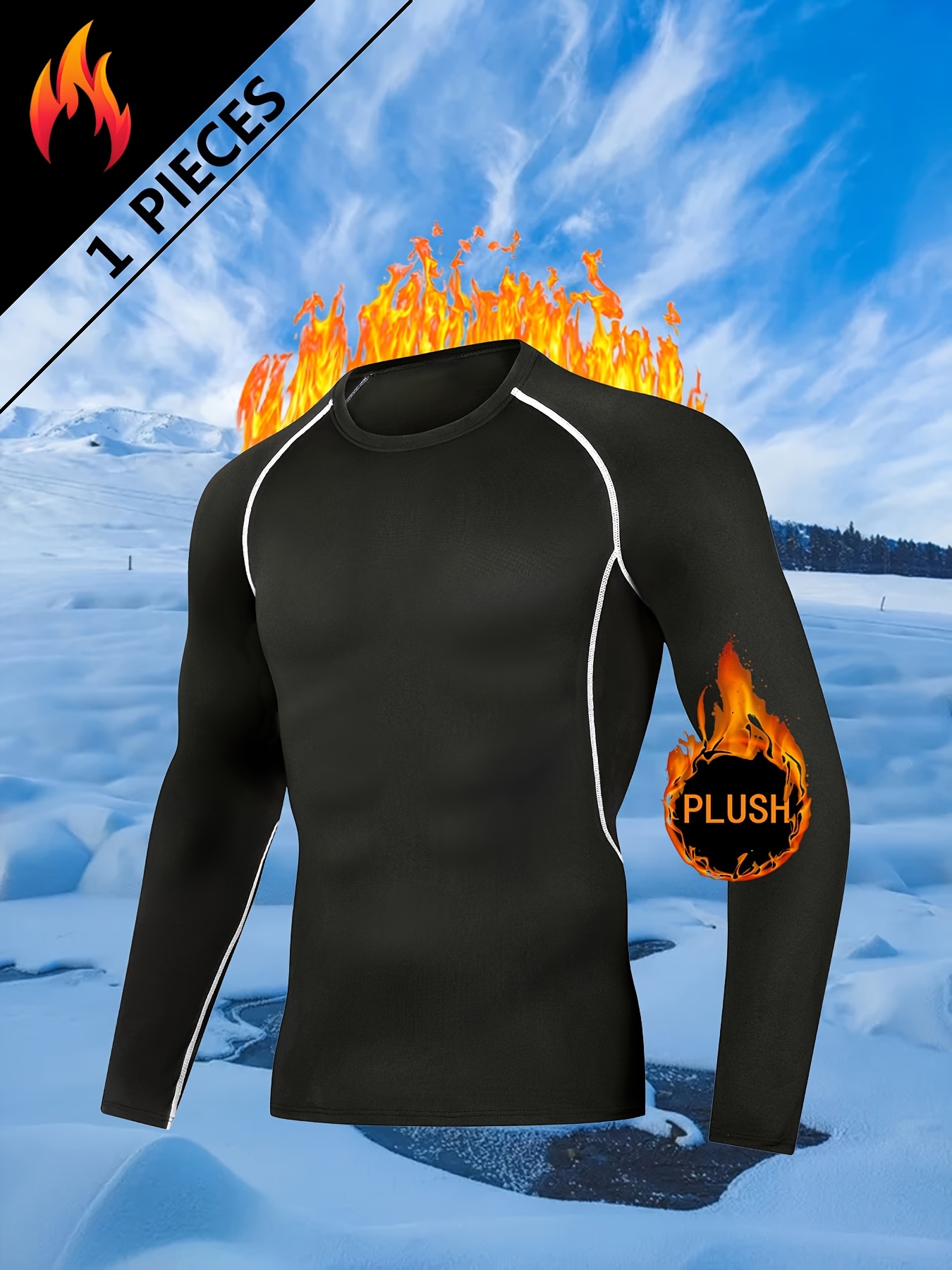 Men's Thermal Fitness Underwea - Thermal Long John บทวิจารณ์และราคา