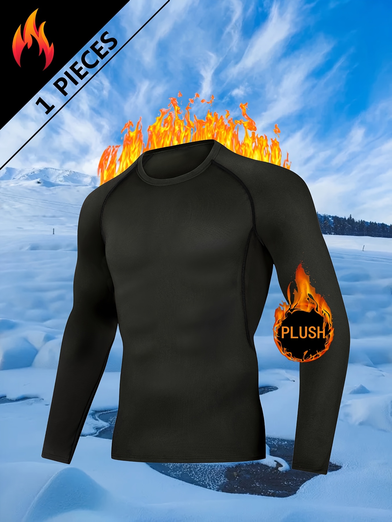 Men's Thermal Fitness Underwea - Thermal Long John บทวิจารณ์และราคา