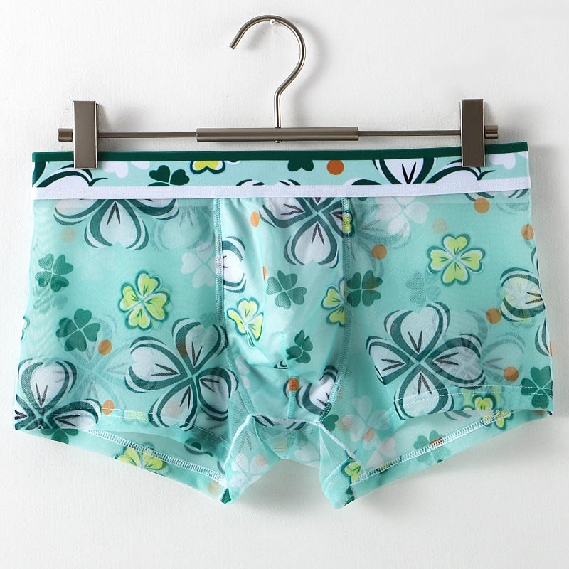 Ultra Thin Transparent Ice Sil - Mesh Sport Boxer บทวิจารณ์และราคา