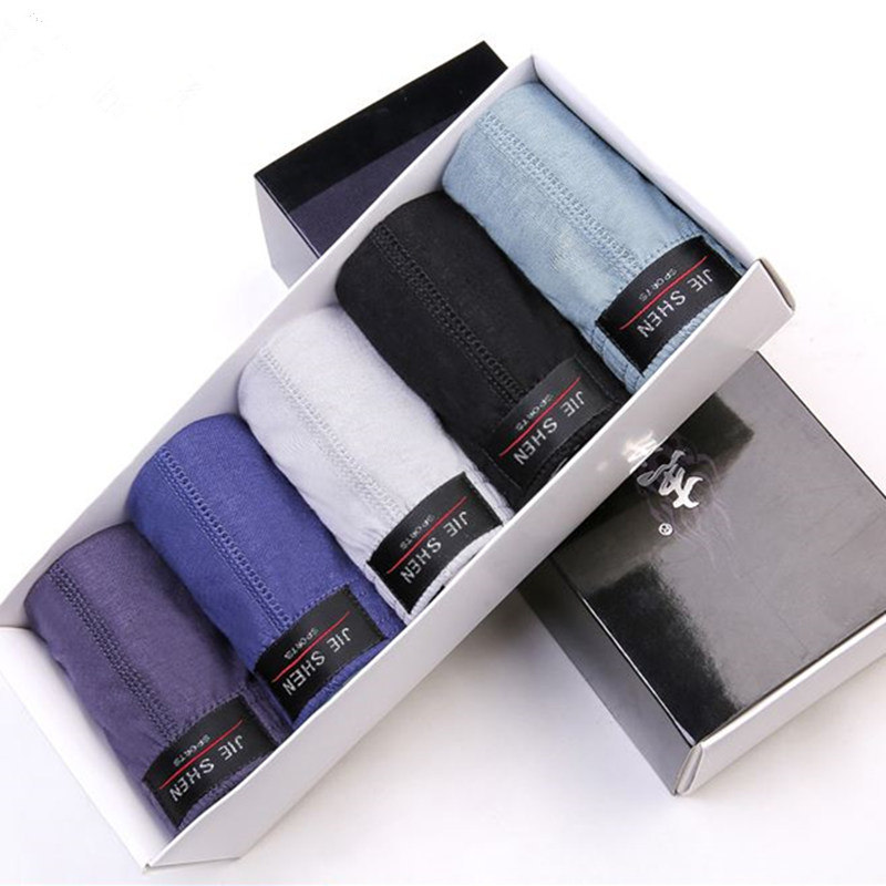 100% Cotton Briefs Mens Comfor - Multi Pack Underwear บทวิจารณ์และราคา