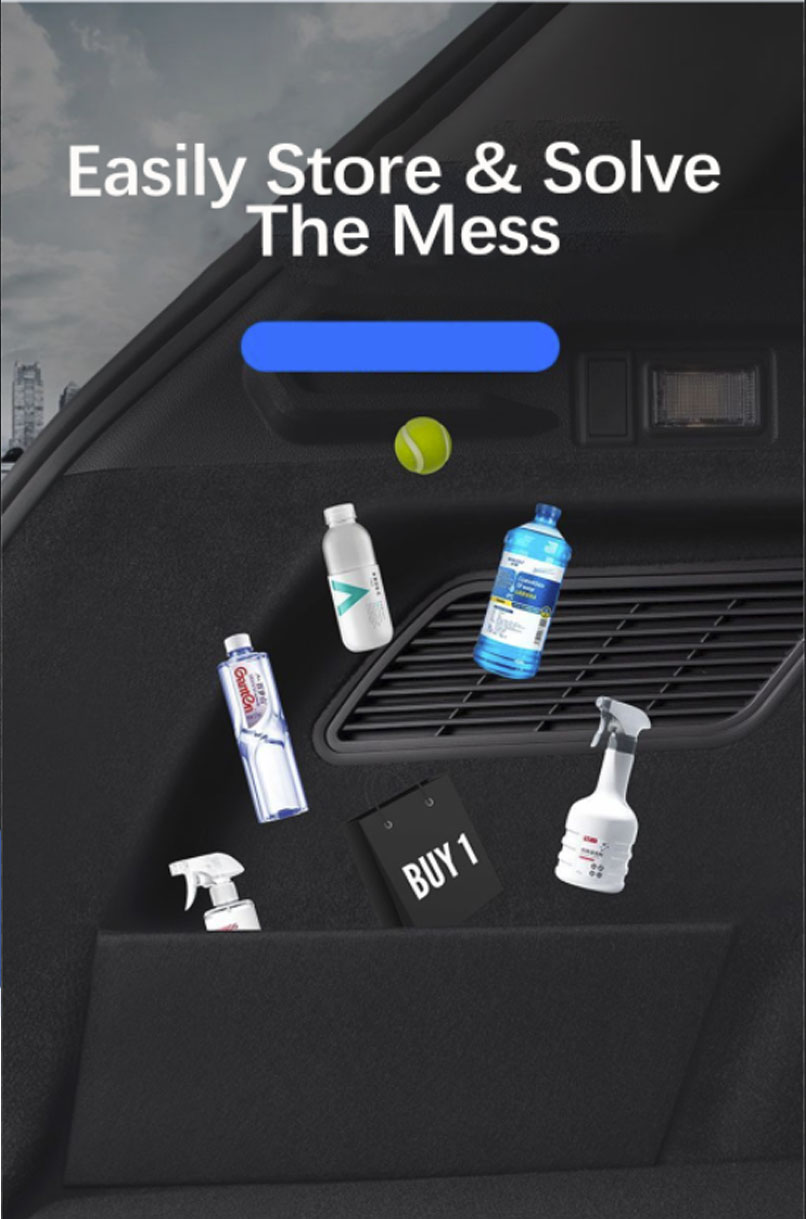 Car Rear Trunk Storage Partiti - Bamboo Fiber Trunk บทวิจารณ์และราคา