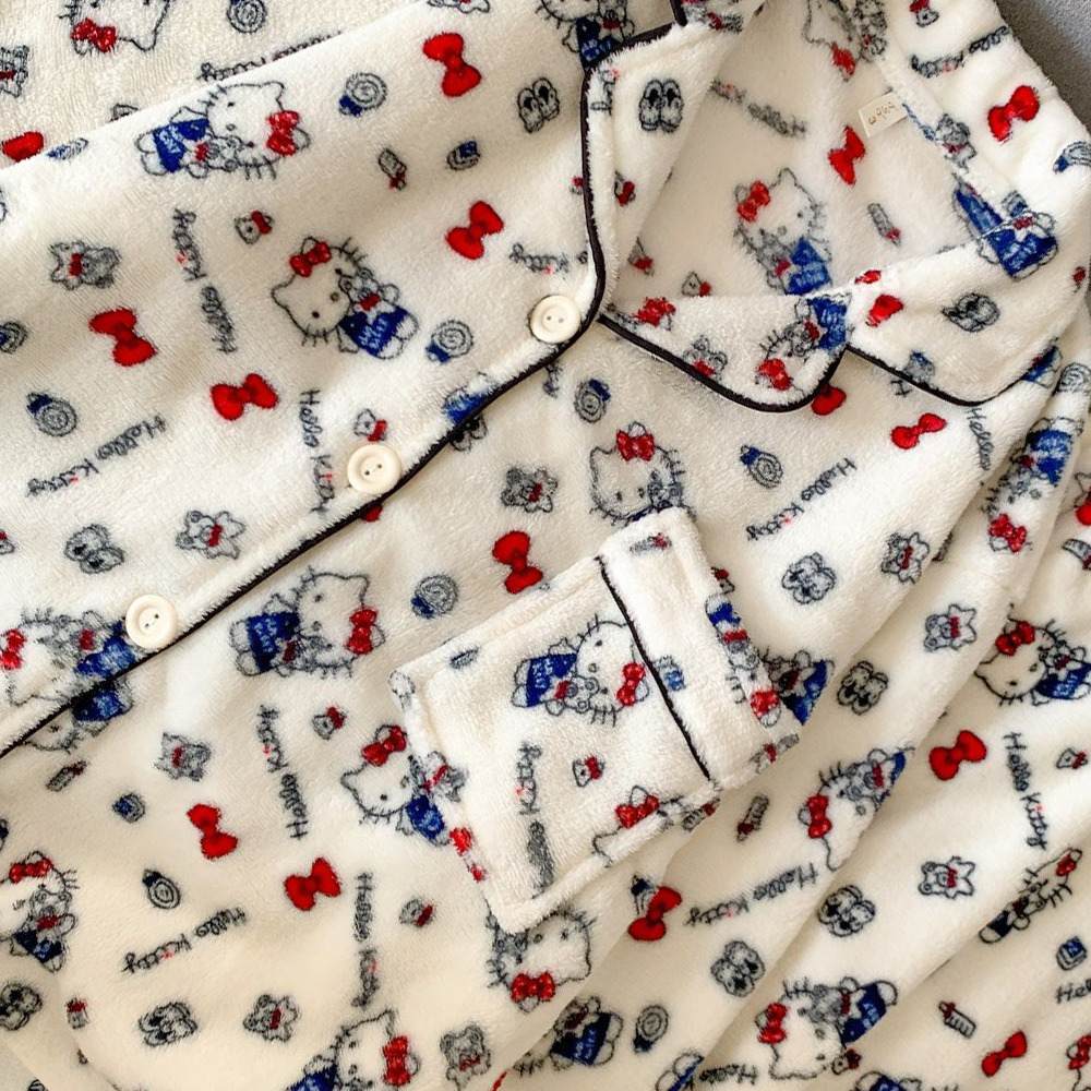 Sanrio Hello Kitty Flannel Wom - Thermal Long John บทวิจารณ์และราคา