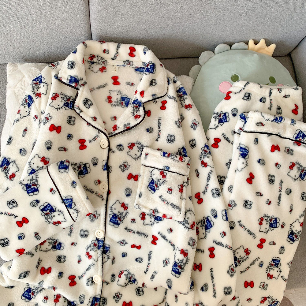 Sanrio Hello Kitty Flannel Wom - Thermal Long John บทวิจารณ์และราคา