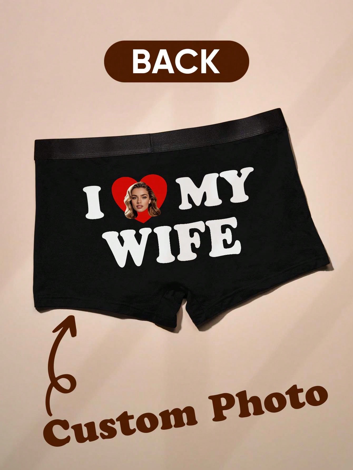 Custom Photo Boxers for Men Pe - Boxer Brief Pack Cotton บทวิจารณ์และราคา