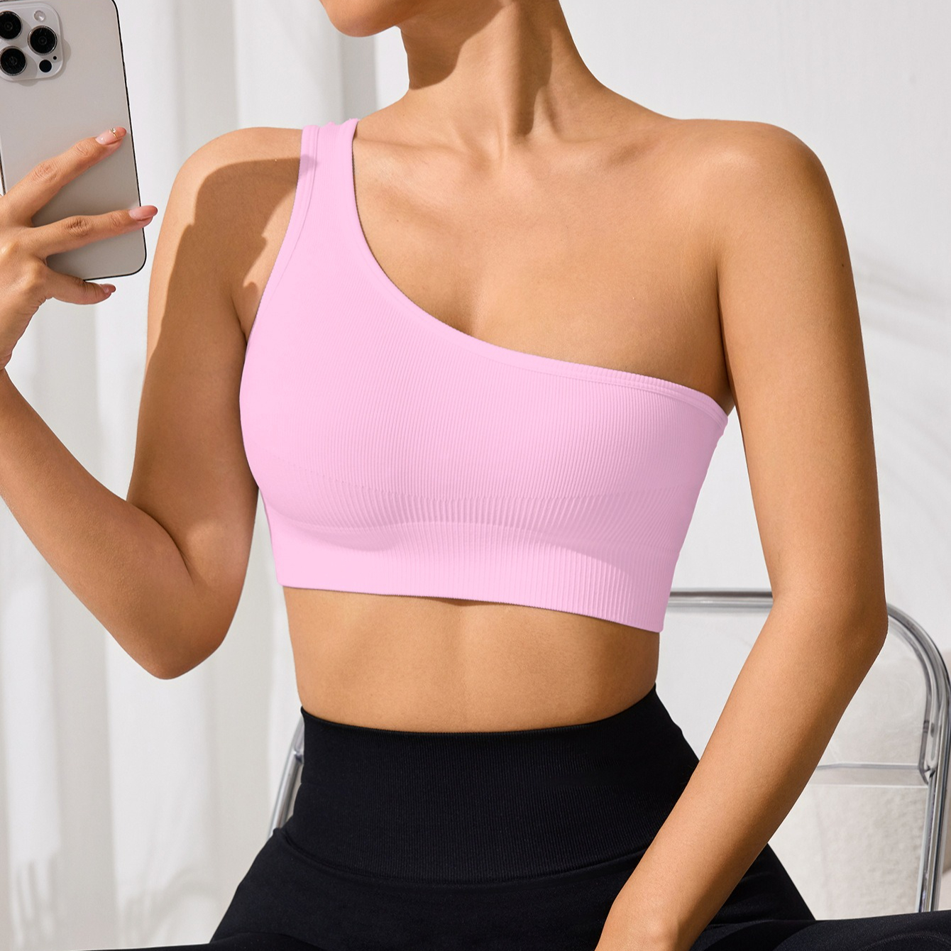 Women's Yoga Running Fitness T - Suspender Tank Top บทวิจารณ์และราคา